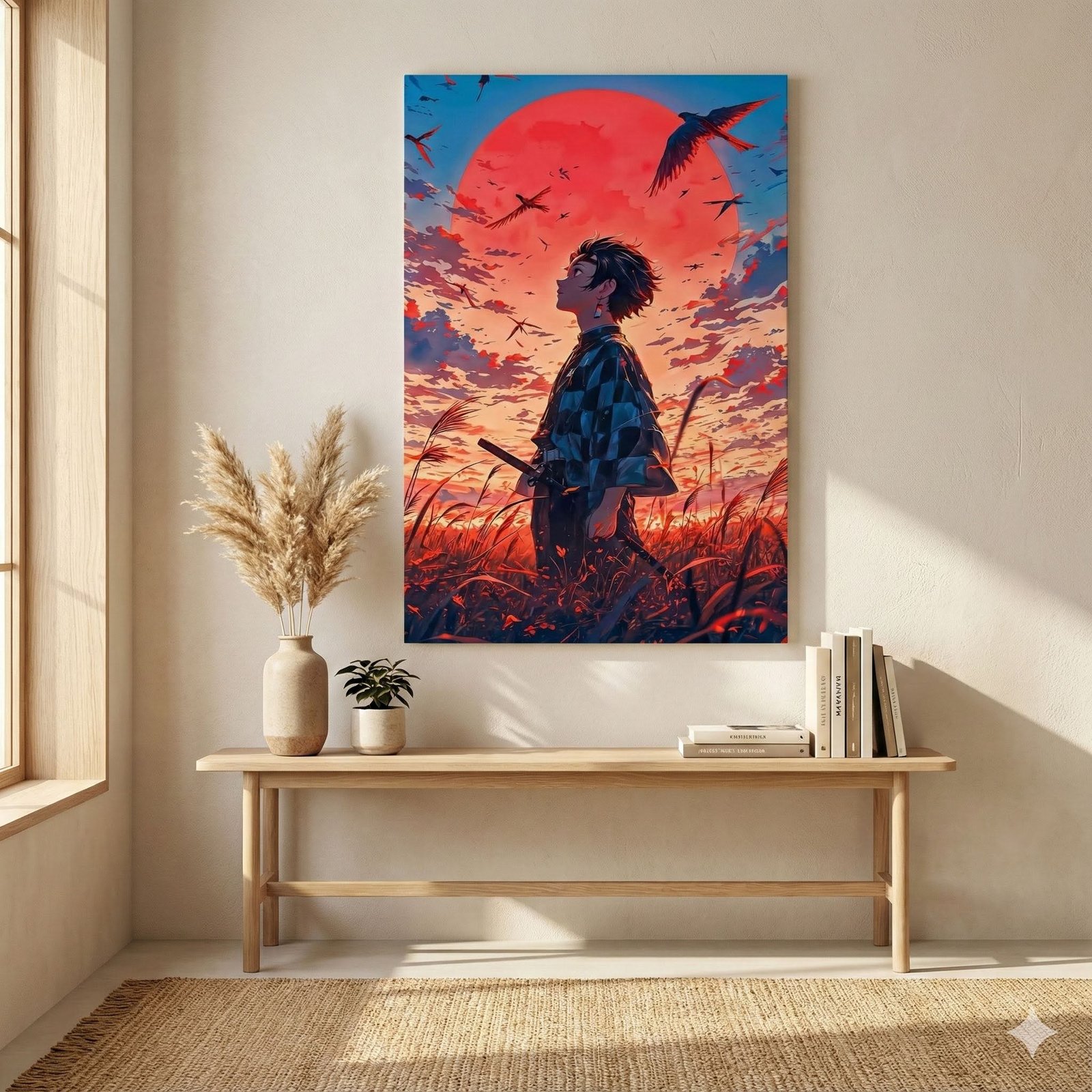 Crimson Horizon Warrior